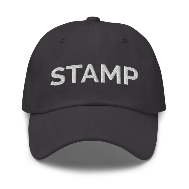 Stamp Hat - Dark Grey