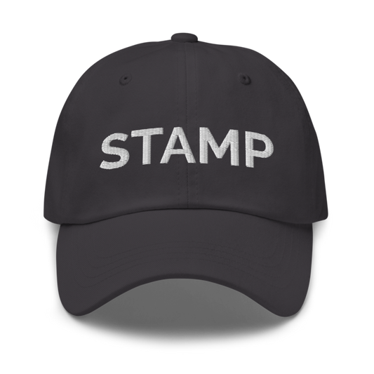 Stamp Hat - Dark Grey