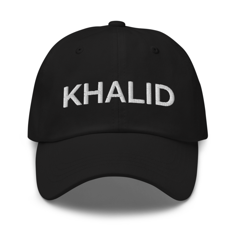 Khalid Hat - Black