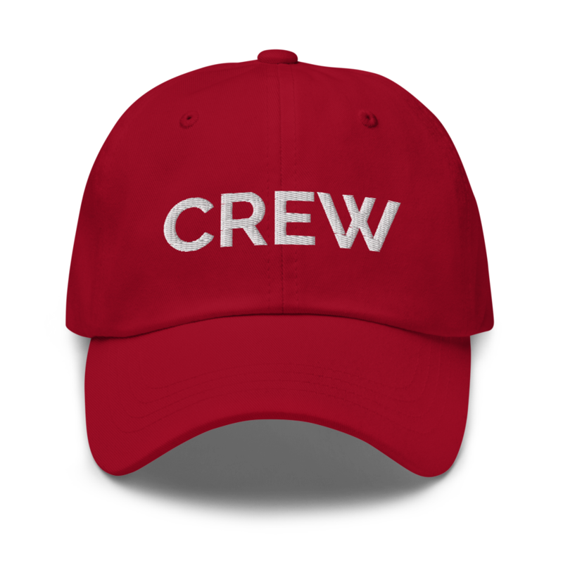 Crew Hat - Cranberry