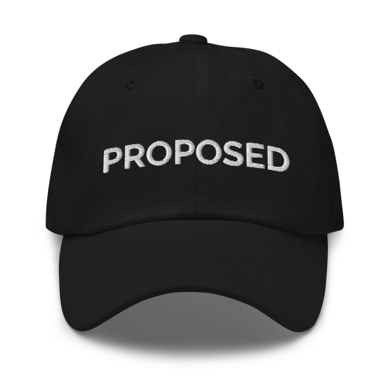 Proposed Hat - Black