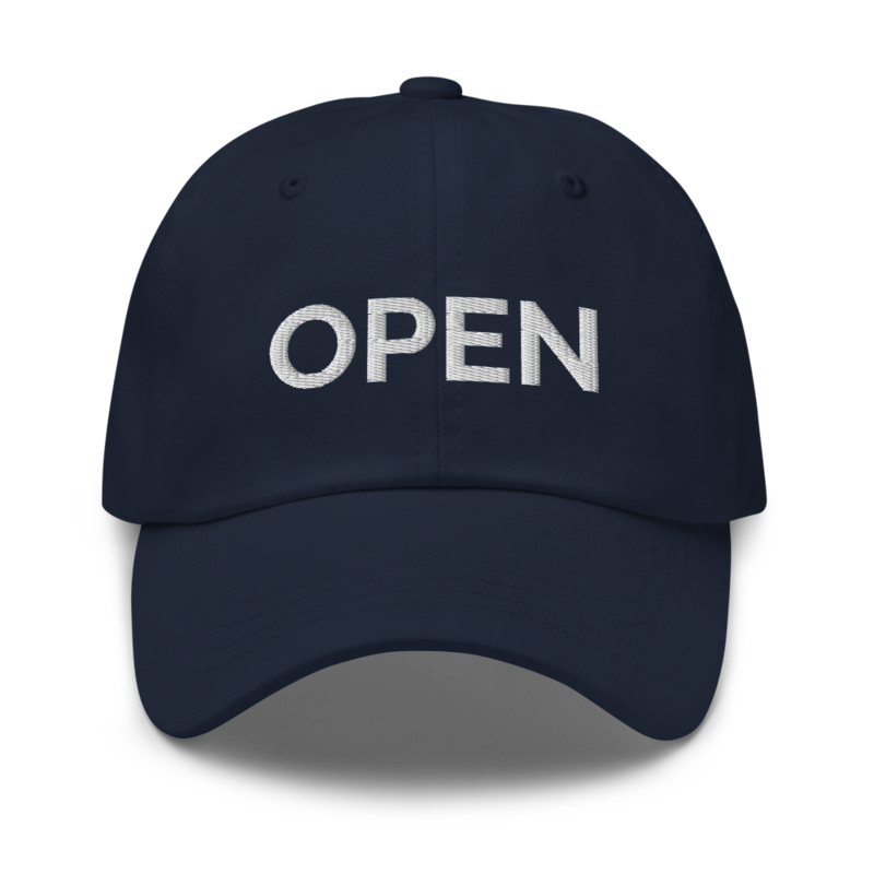 Open Hat - Navy