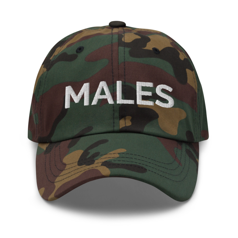 Males Hat - Green Camo