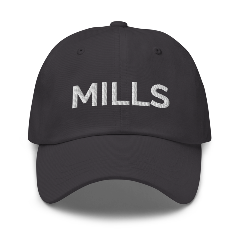 Mills Hat - Dark Grey