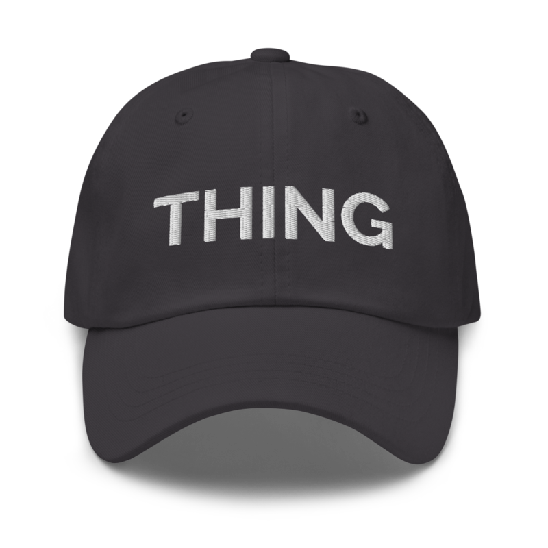 Thing Hat - Dark Grey