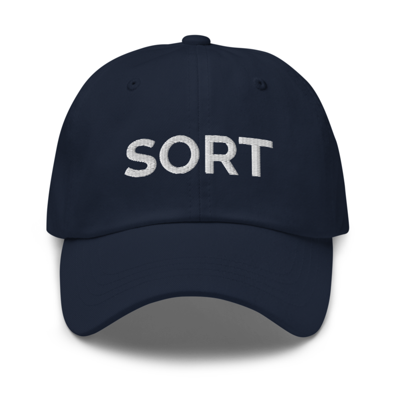 Sort Hat - Navy