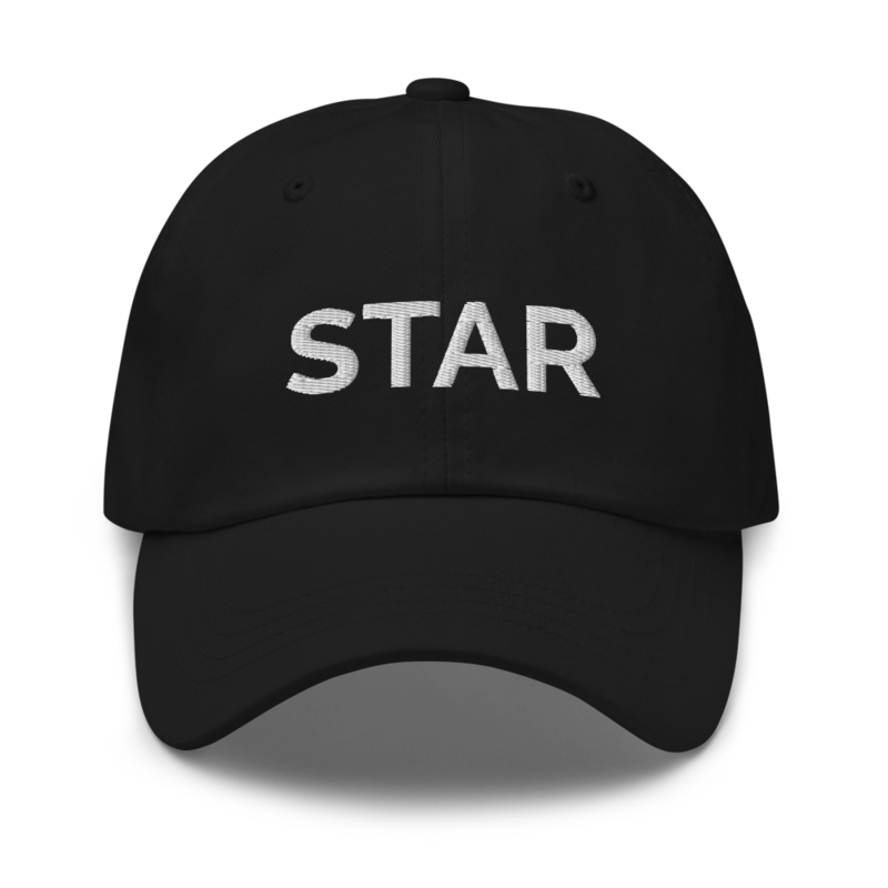 Star Hat - Black