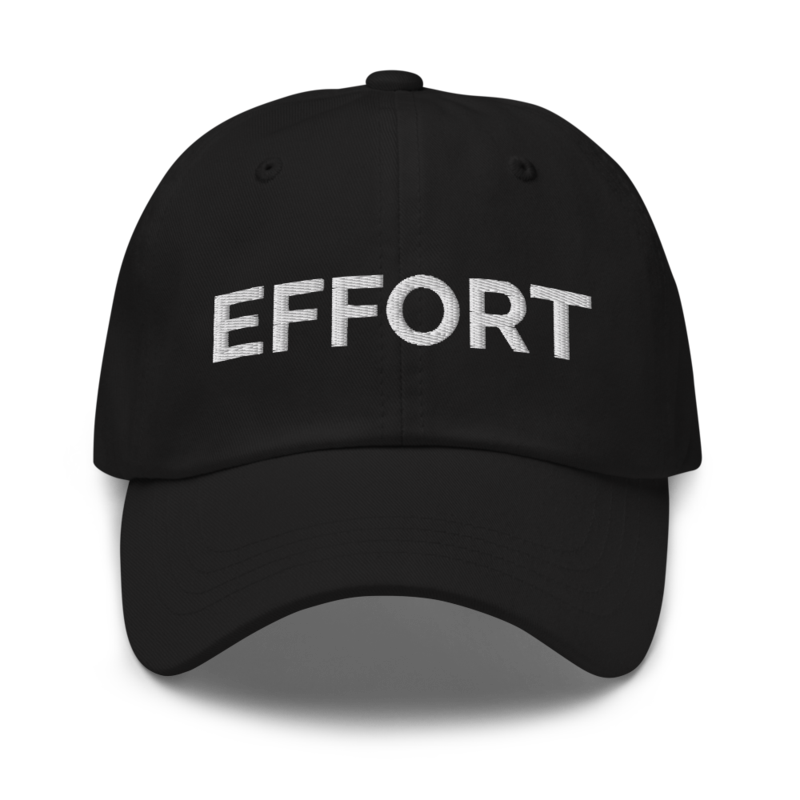 Effort Hat - Black