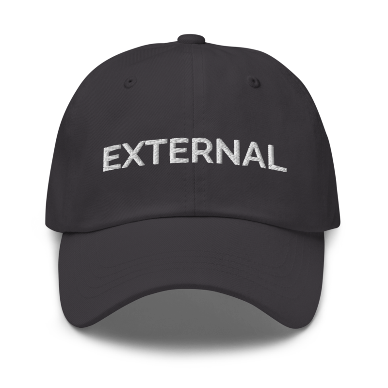 External Hat - Dark Grey