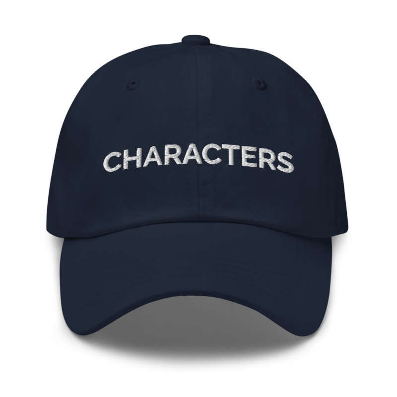 Characters Hat - Navy