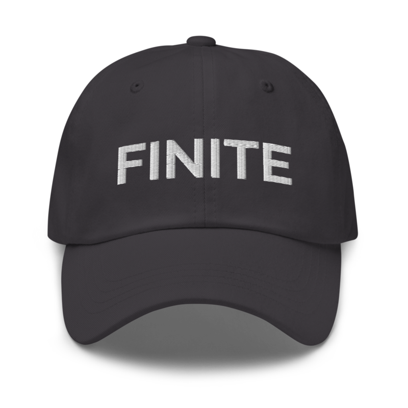 Finite Hat - Dark Grey
