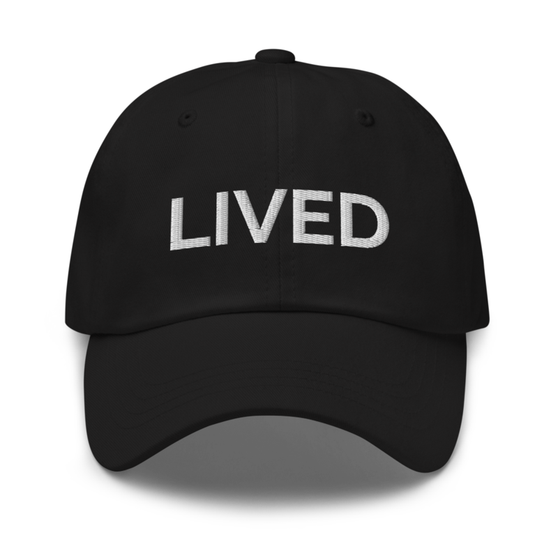 Lived Hat - Black