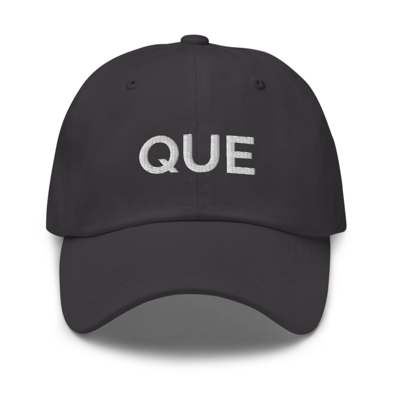 Que Hat - Dark Grey