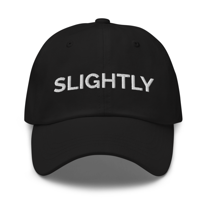 Slightly Hat - Black