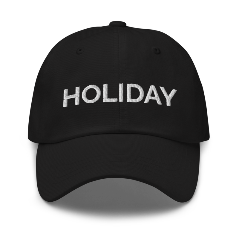 Holiday Hat - Black