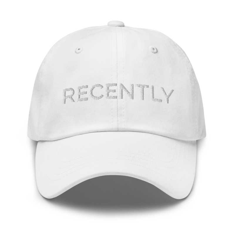 Recently Hat - White