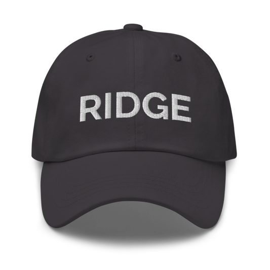 Ridge Hat - Dark Grey