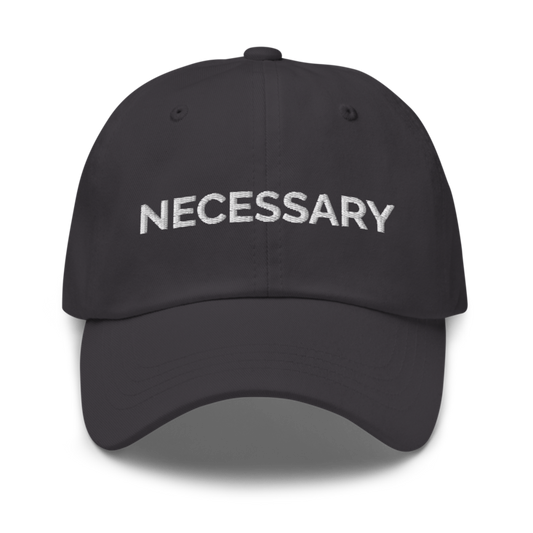 Necessary Hat - Dark Grey