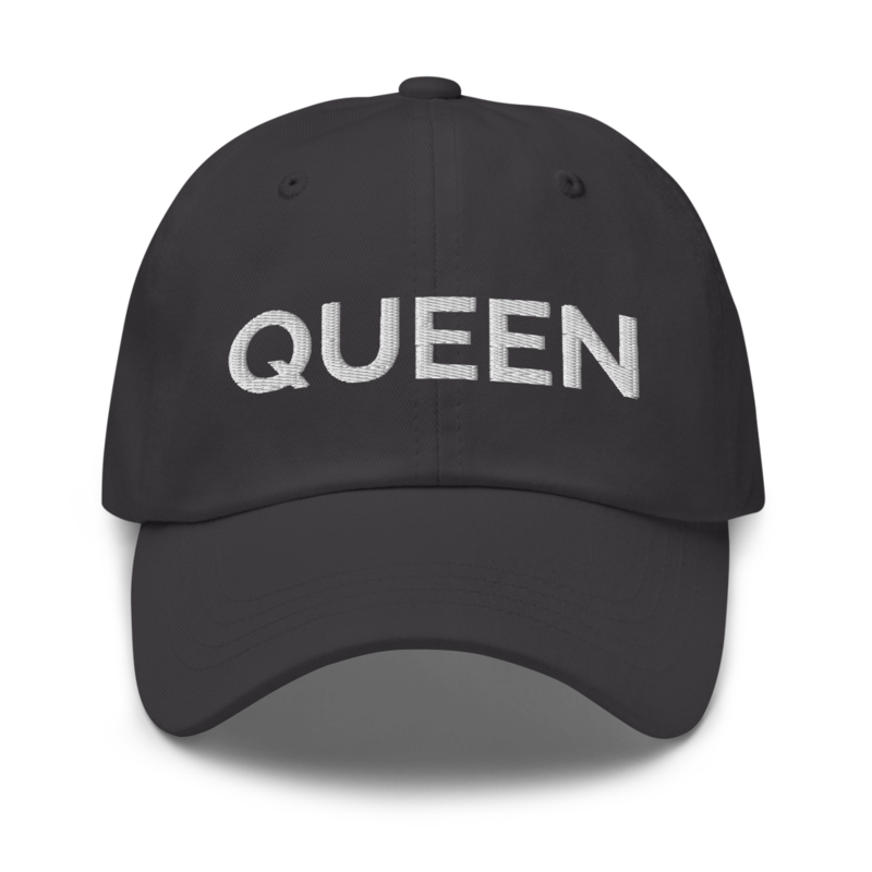 Queen Hat - Dark Grey