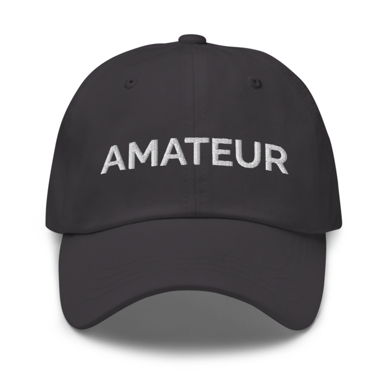 Amateur Hat - Dark Grey