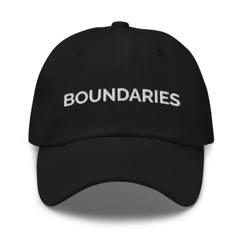 Boundaries Hat - Black