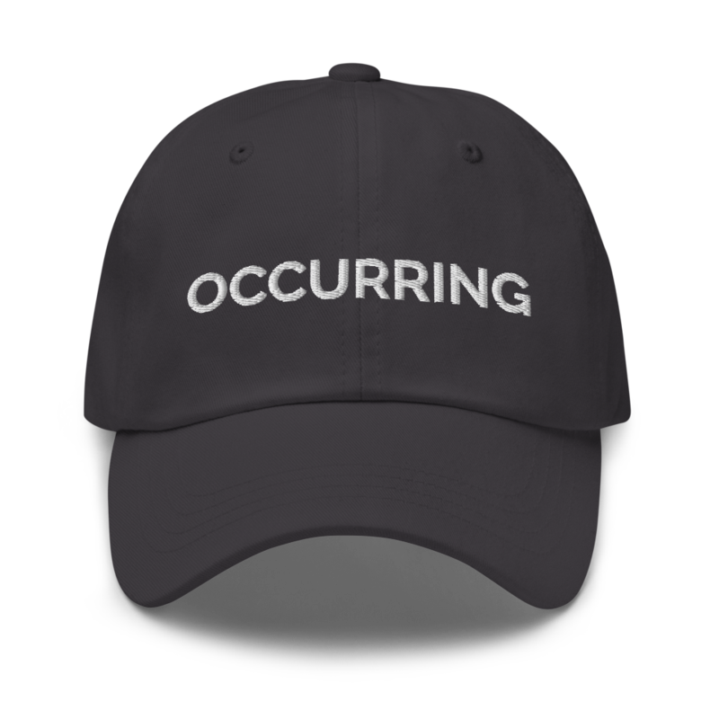 Occurring Hat - Dark Grey