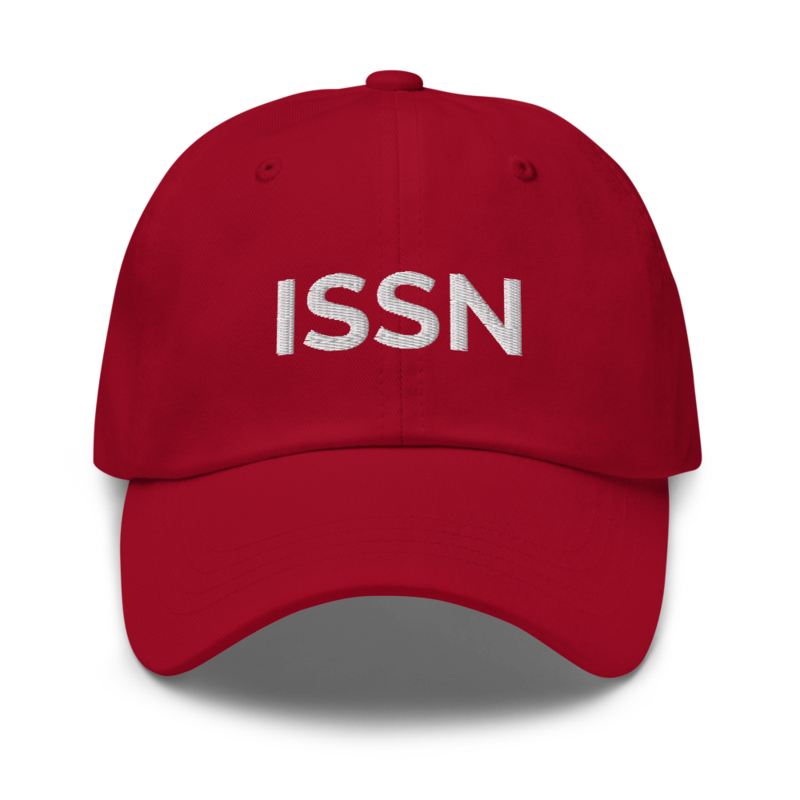 Issn Hat - Cranberry