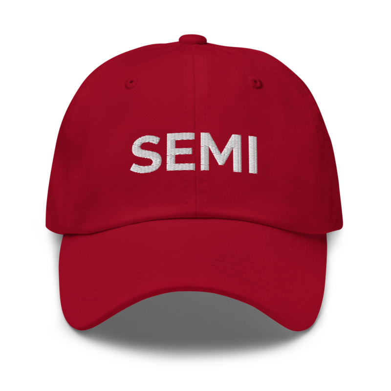 Semi Hat - Cranberry