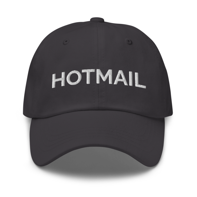 Hotmail Hat - Dark Grey