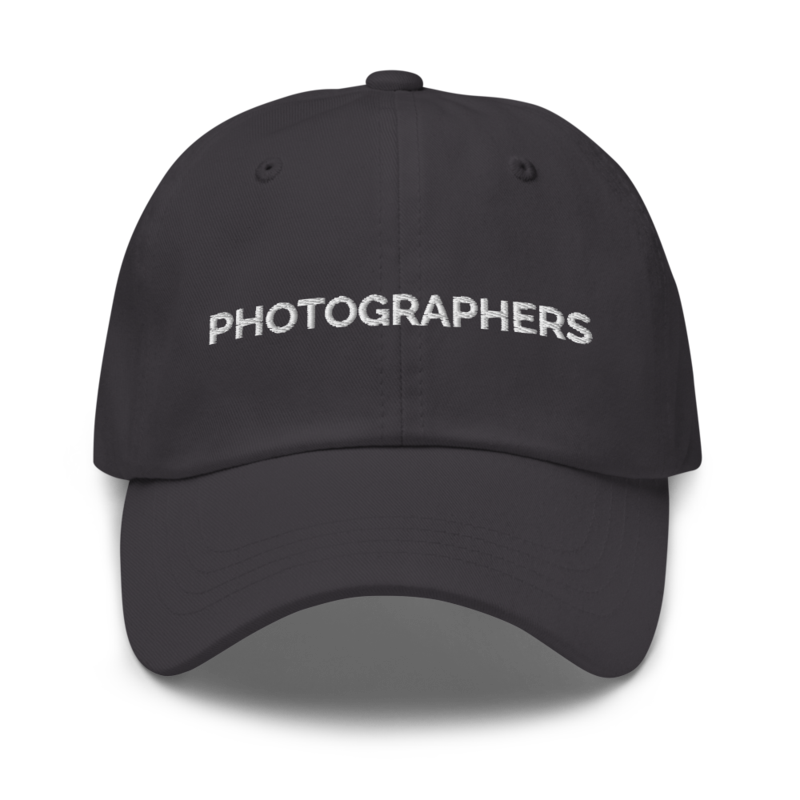 Photographers Hat - Dark Grey