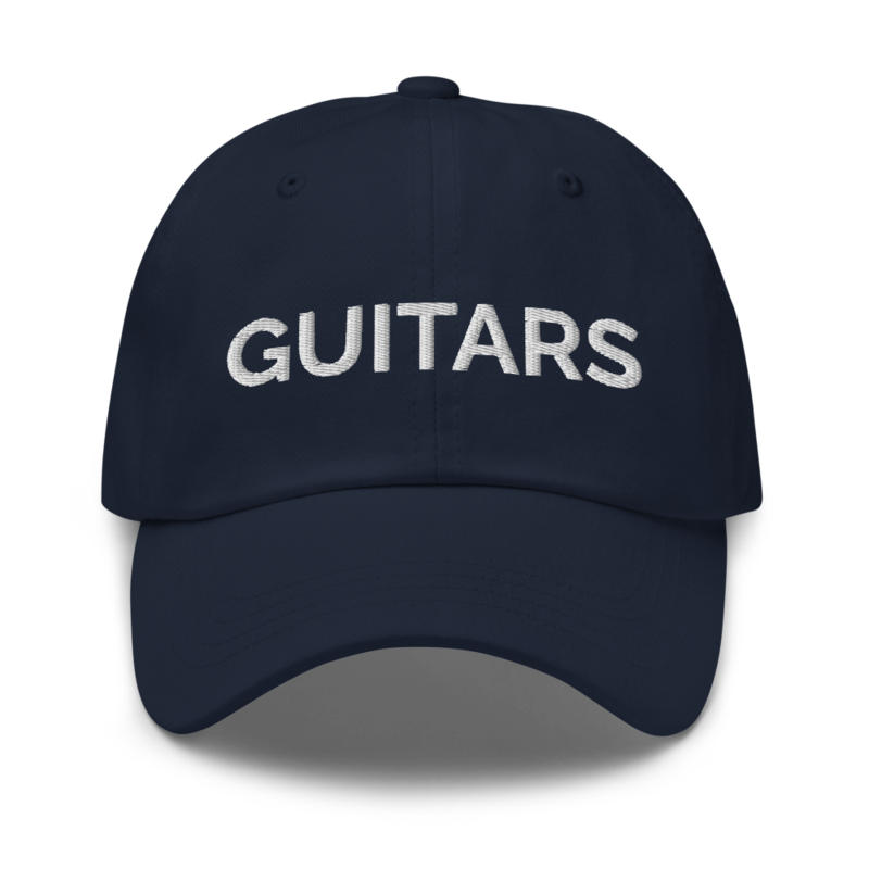 Guitars Hat - Navy