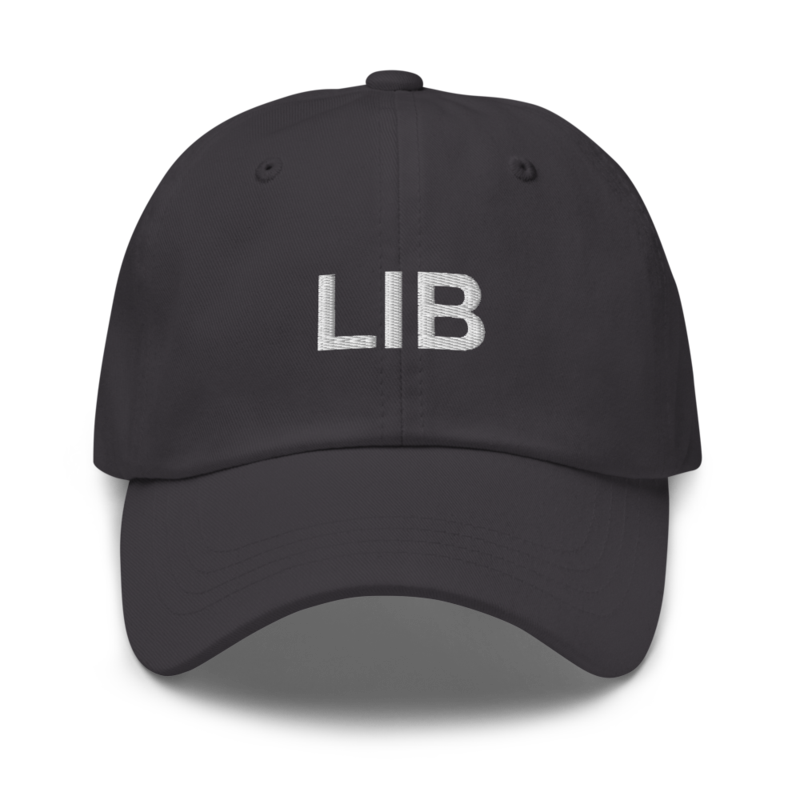 Lib Hat - Dark Grey