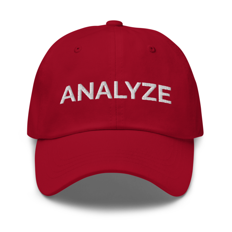 Analyze Hat - Cranberry