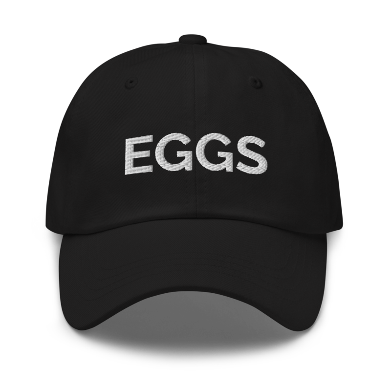 Eggs Hat - Black