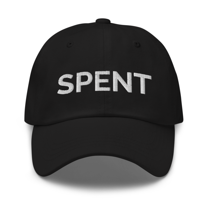 Spent Hat - Black