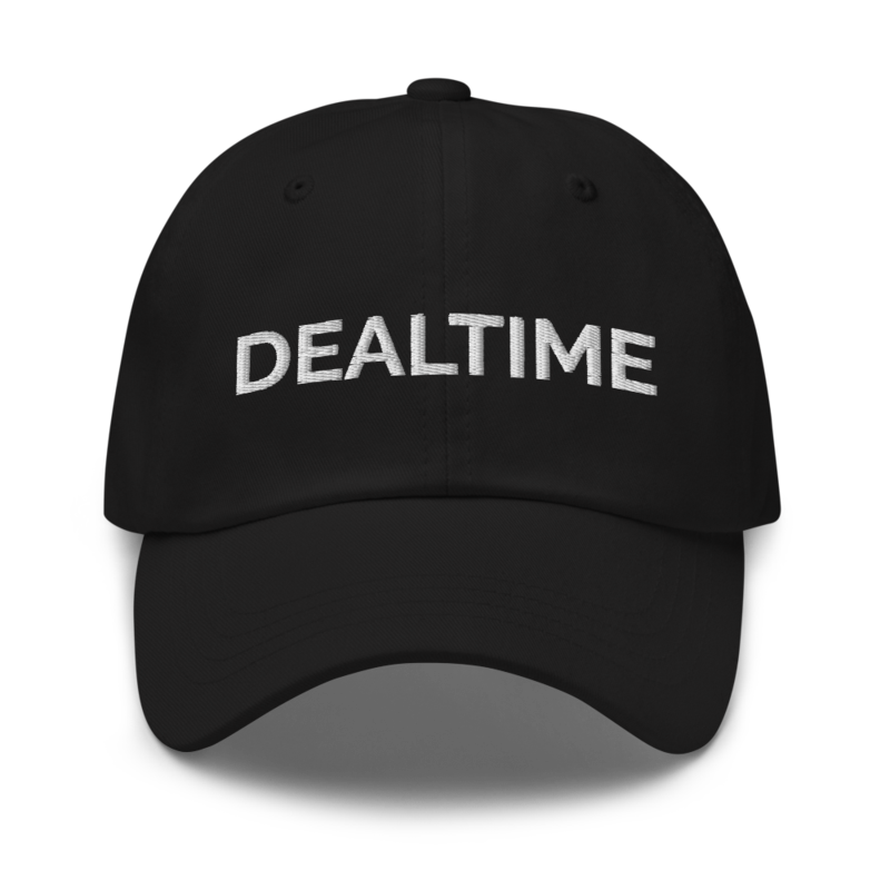 Dealtime Hat - Black