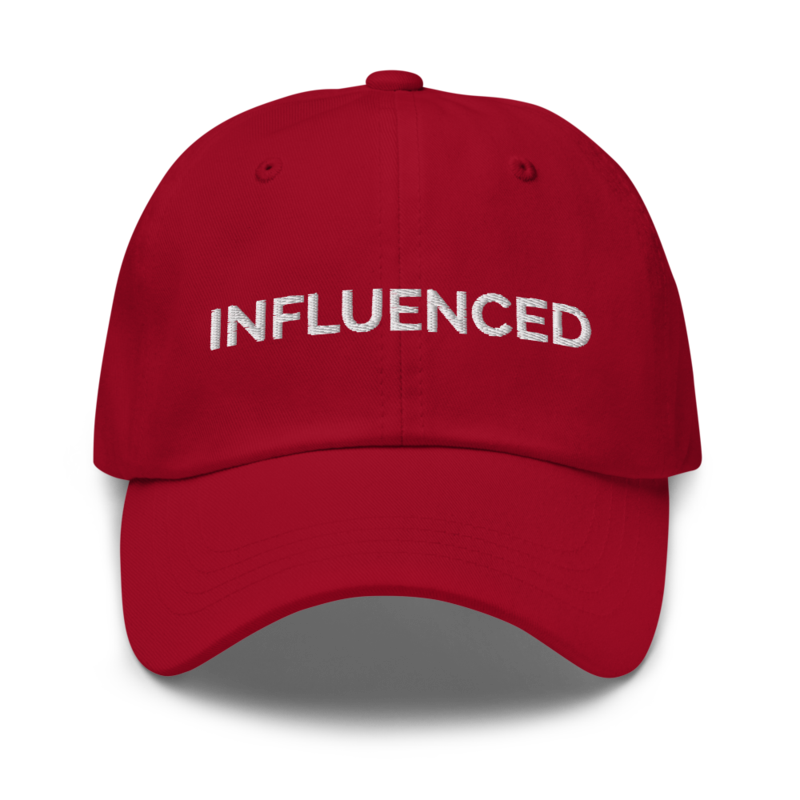 Influenced Hat - Cranberry