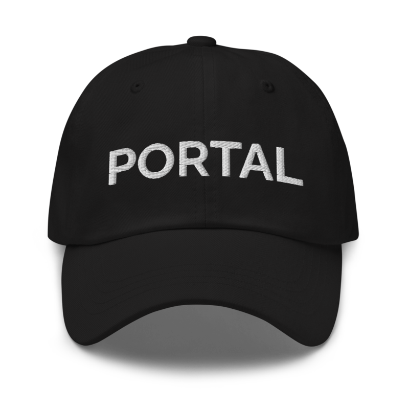 Portal Hat - Black