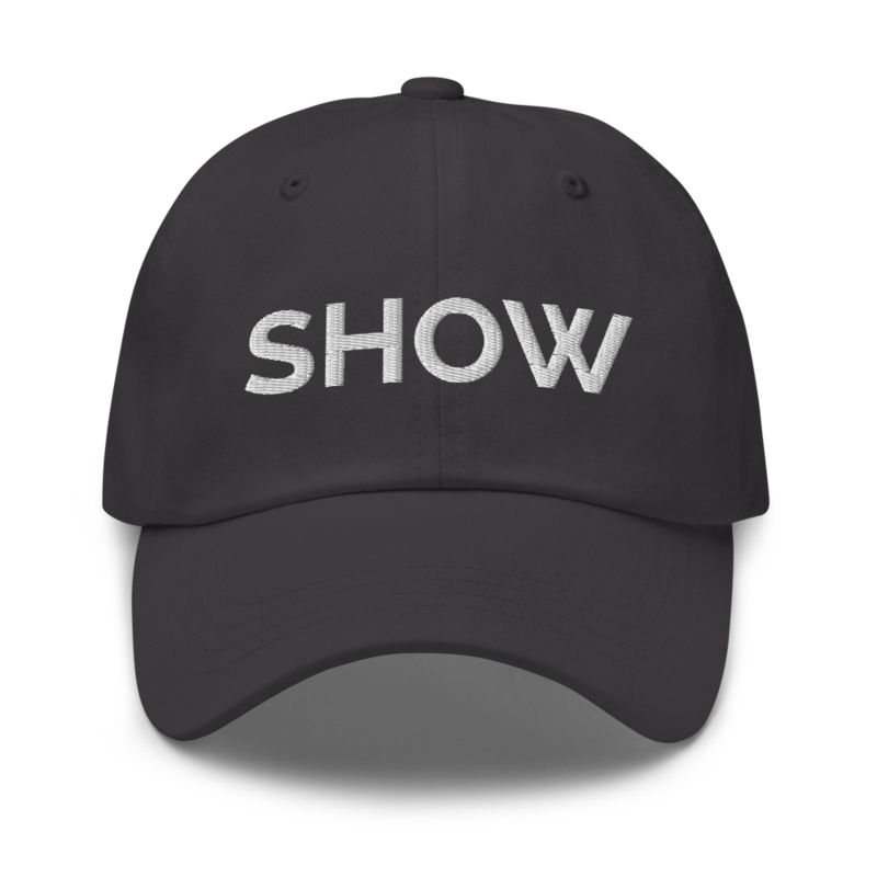 Show Hat - Dark Grey