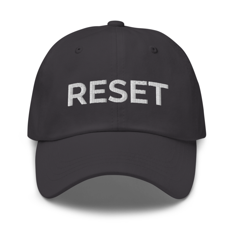 Reset Hat - Dark Grey