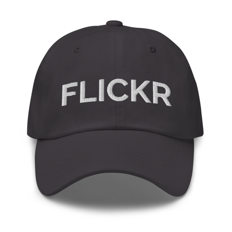Flickr Hat - Dark Grey