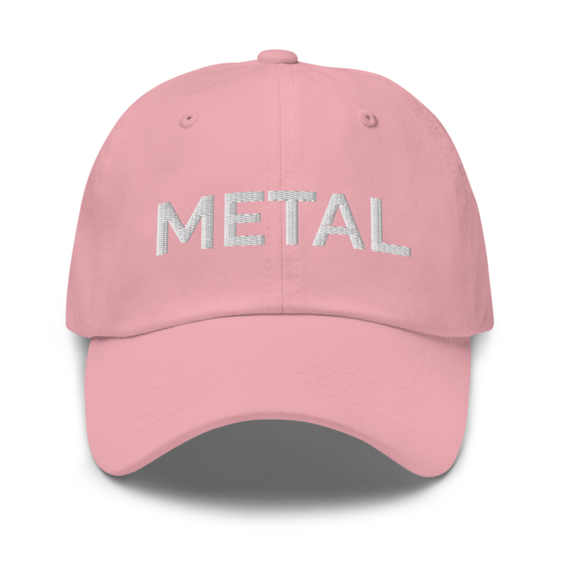 Metal Hat - Pink