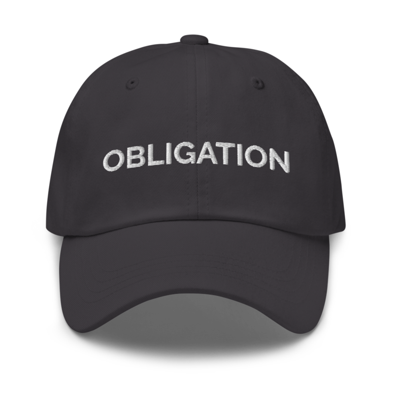 Obligation Hat - Dark Grey