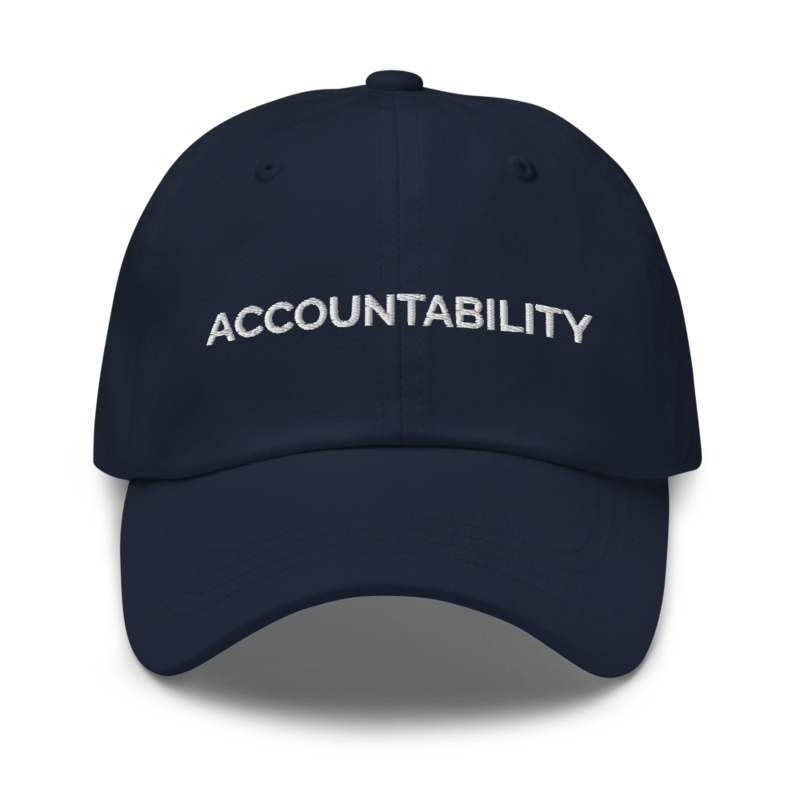 Accountability Hat - Navy
