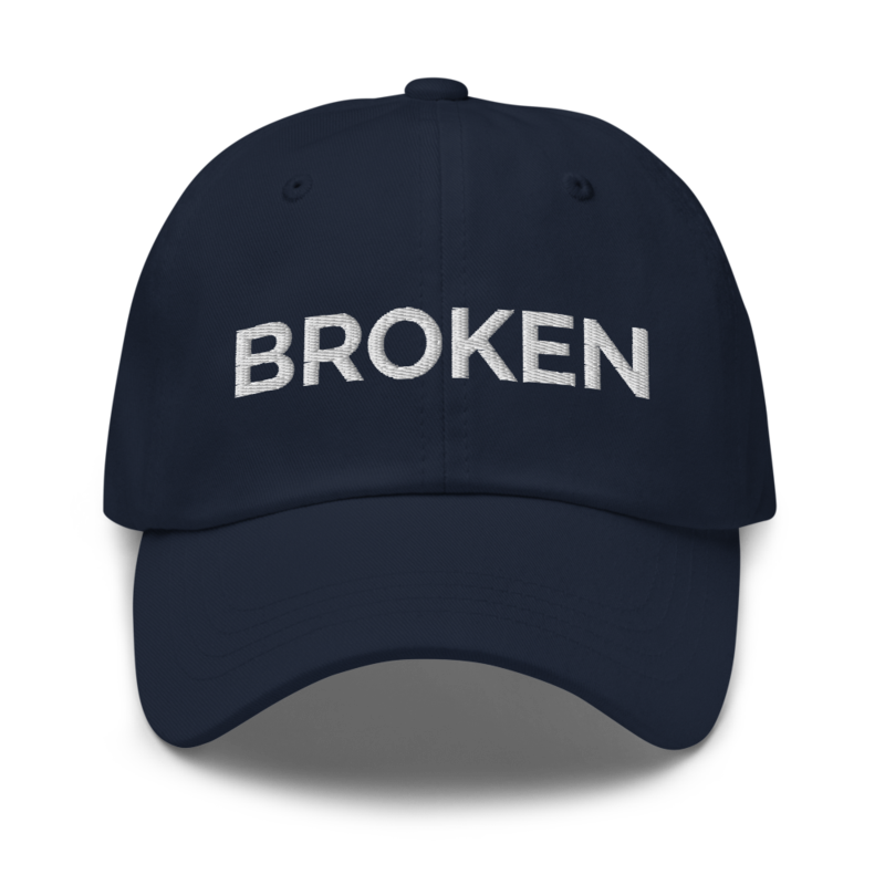 Broken Hat - Navy