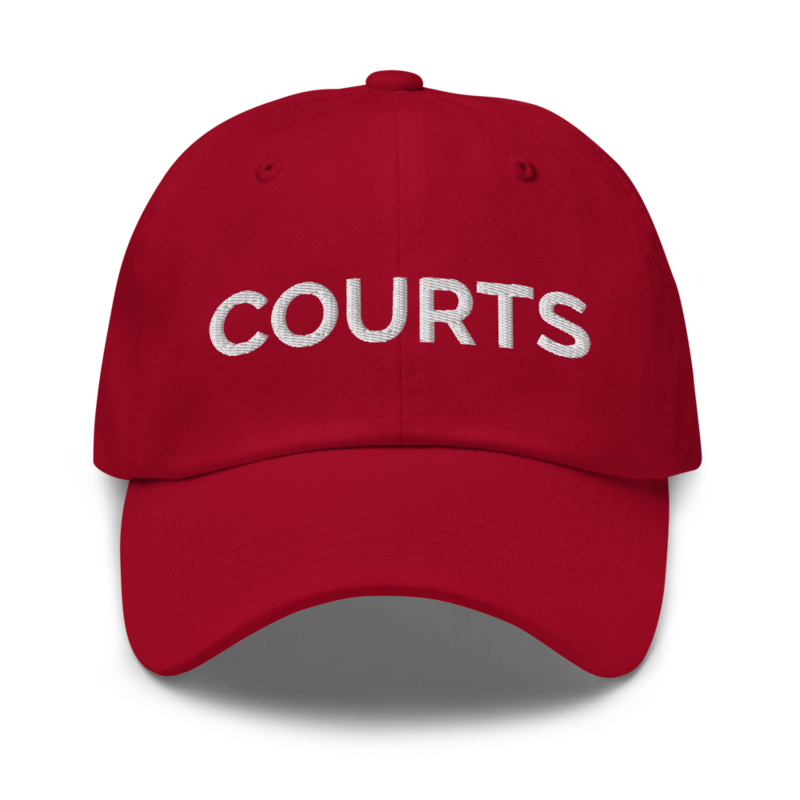 Courts Hat - Cranberry