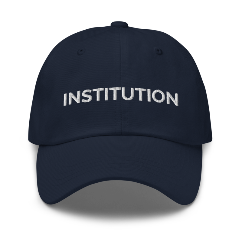 Institution Hat - Navy