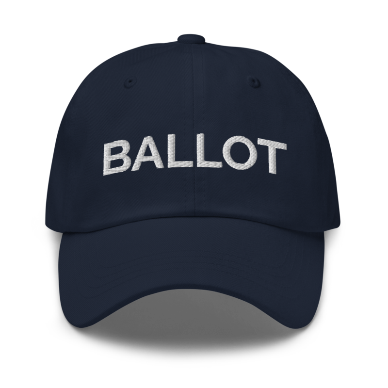 Ballot Hat - Navy
