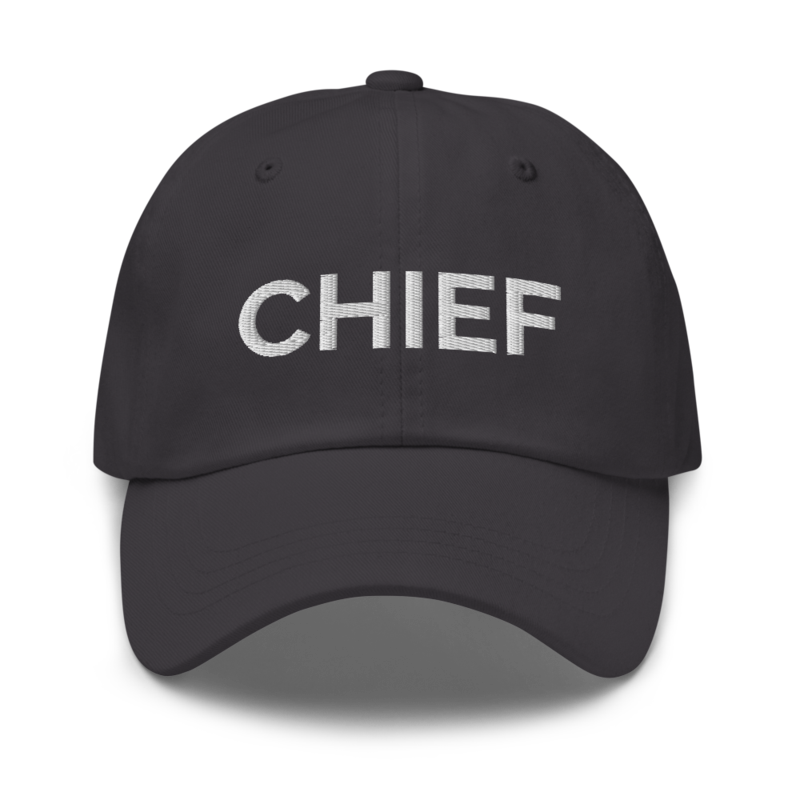 Chief Hat - Dark Grey