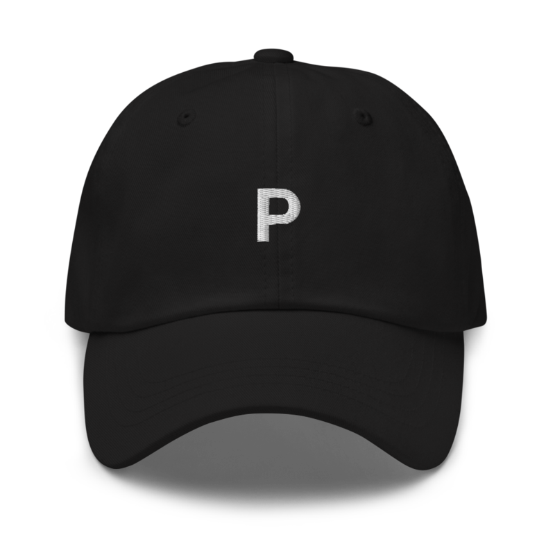 P Hat - Black